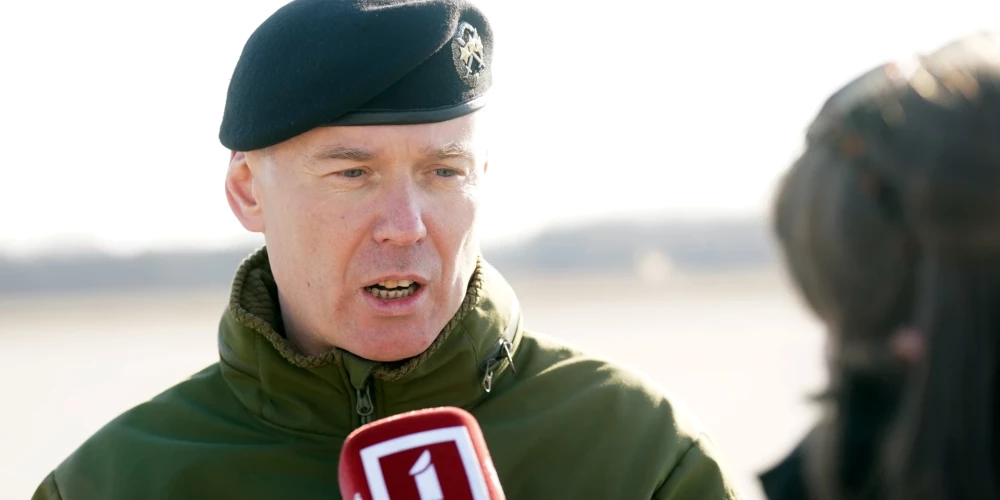 Командующий Национальными вооруженными силами Каспар Пуданс.