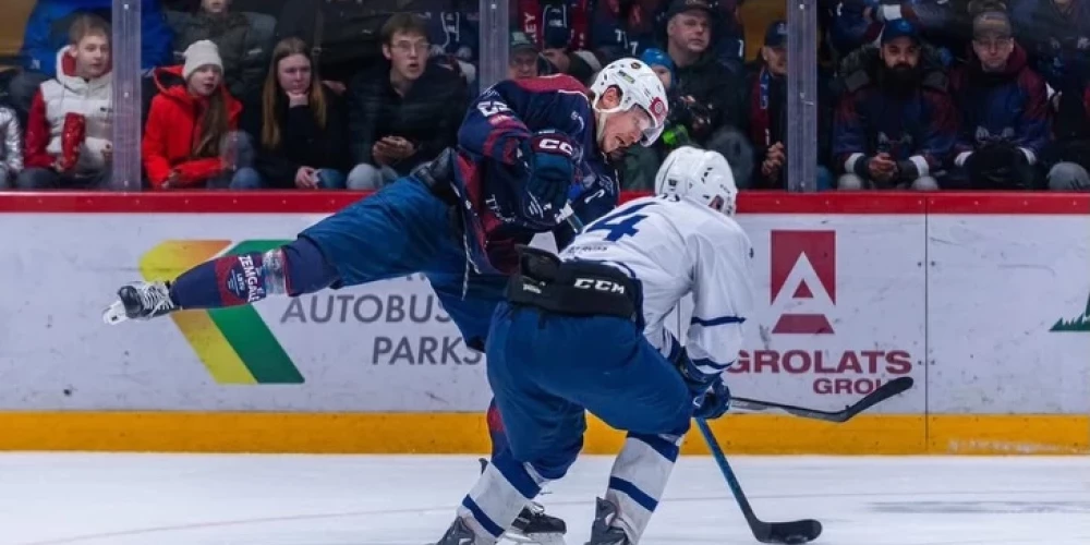 "Mogo"/RSU pēdējās divās sezonās finālā pārspējusi "Zemgali"/LBTU ar vienādu rezultātu 4:1 (foto: "HK Mogo" / Facebook)