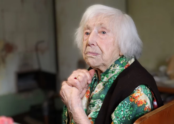 "Nekad es necerēju, ka tik ilgi dzīvošu!" Viļķenes iedzīvotāja Valija Priede nosvin 103. dzimšanas dienu