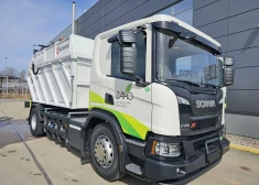 ZAAO iegādājas ar biometānu darbināmas bioloģisko atkritumu savākšanas automašīnas