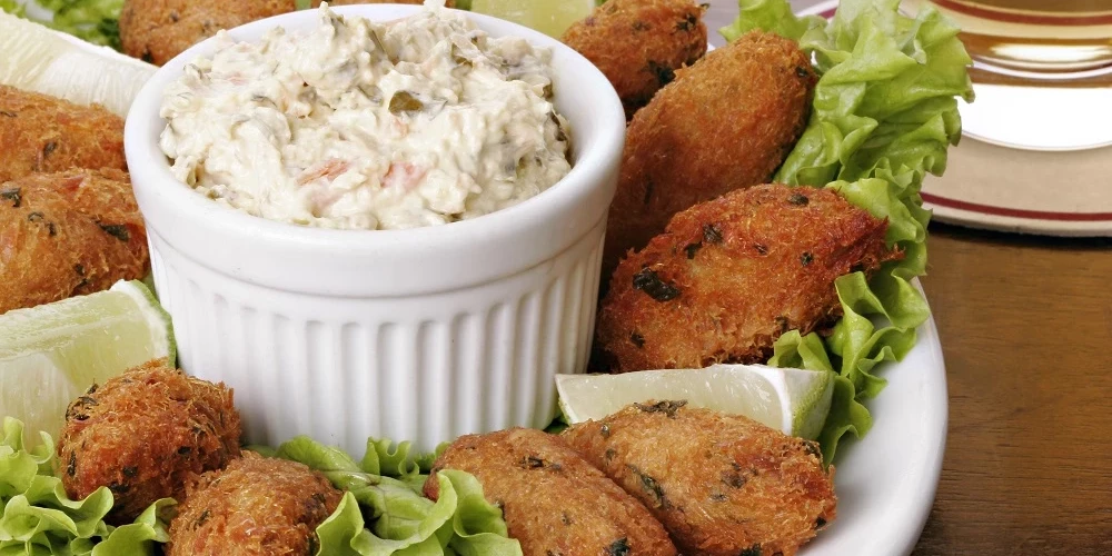 Gardās zivju kroketes. 