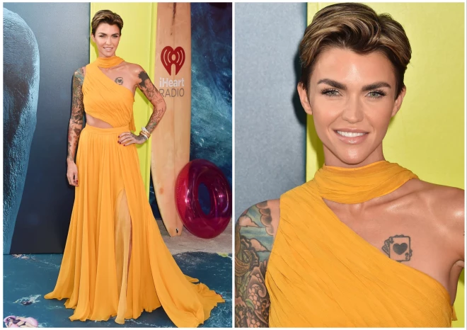 Austrāliešu aktrise Rūbija Rouza.