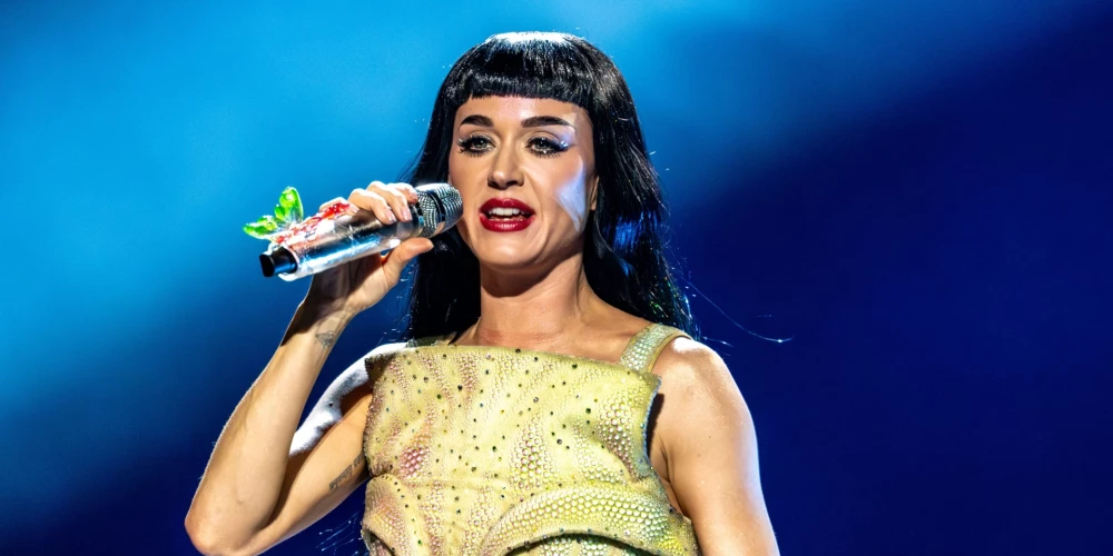 Amerikāņu popzvaigzne Keitija Perija.