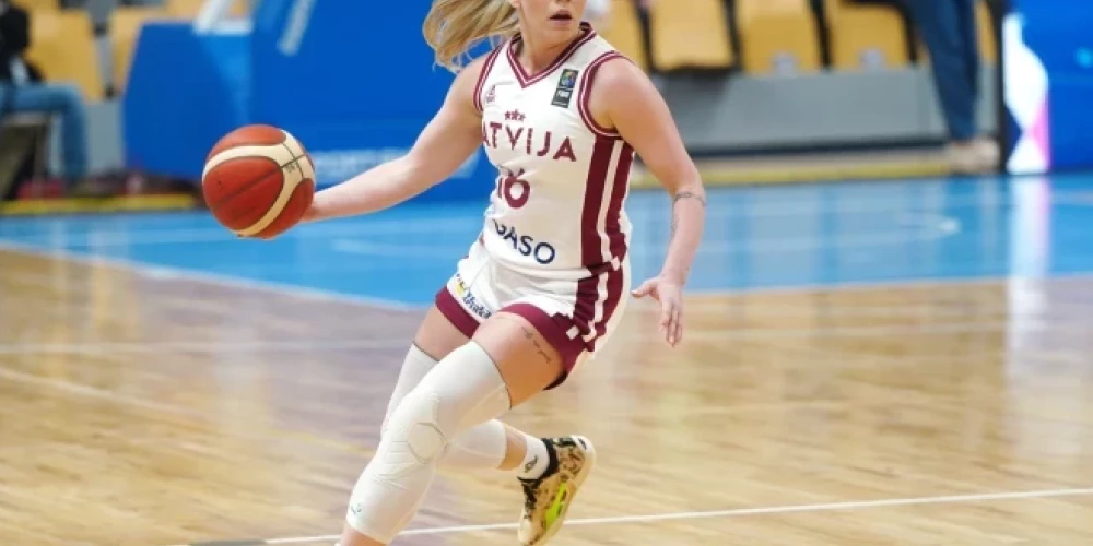 Latvijas basketboliste Ilze Jākobsone. 