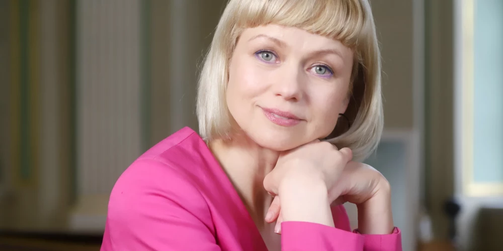 Aktrise un režisore Dita Lūriņa-Egliena.