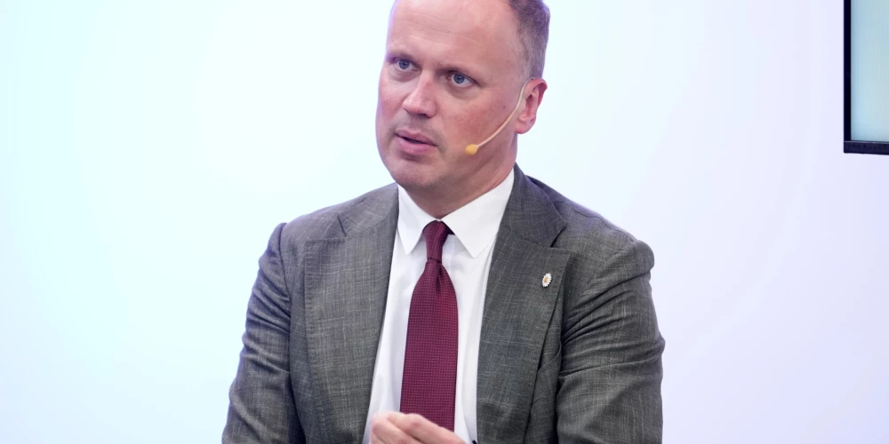 AS Saeimas frakcijas vadītājs Edgars Tavars.