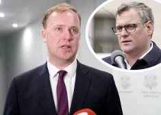 "Вы пьете за госcчет?" - представляющие разные партии министр экономики и мэр Риги схлестнулись в соцсетях