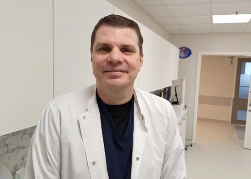 Liepājas Reģionālās slimnīcas infektologs–hepatologs Andrejs Rimša.