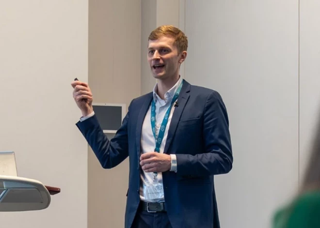 Liepājas Reģionālās slimnīcas mediķis dalās pieredzē Amsterdamā