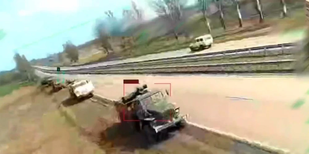 Maršruti, kas iepriekš tika uzskatīti par relatīvi drošiem tehnikas un munīcijas pārvietošanai, tagad tiek pastāvīgi novēroti un pakļauti iznīcināšanas riskam.