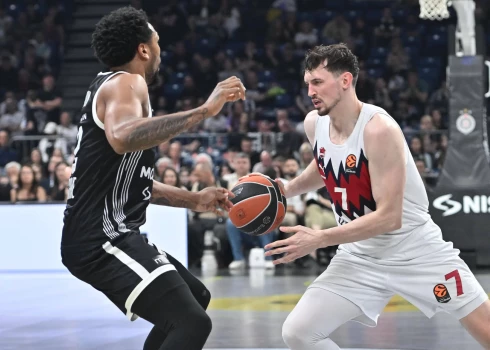 Rodions Kurucs piedalījās pirmajā Eirolīgas spēlē kopš 27. marta.