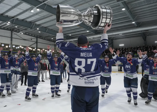 "Mogo"/RSU "Optibet" Hokeja līgas (OHL) finālā pārspēj "Zemgale"/LBTU (foto: Guntis Lazdāns / LHF)