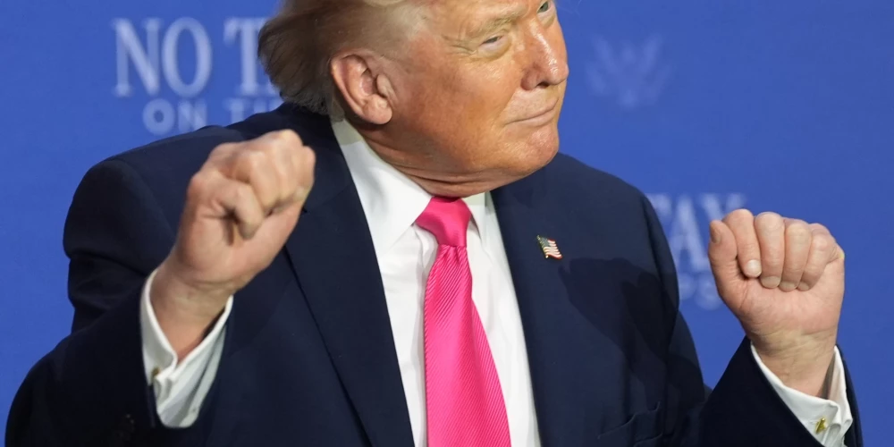 ASV prezidents Donalds Tramps. 