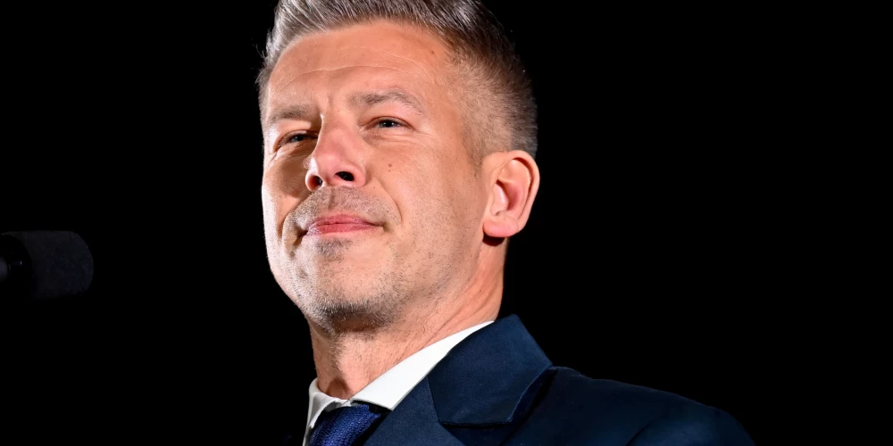 Topošais Ungārijas līderis Pēters Maģars.