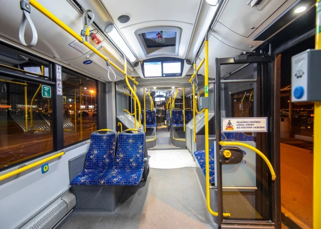 С 18 апреля часть автобусов 10-го маршрута в Риге идет по-новому