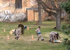 FOTO: Daugavpilī aizvadītas valsts aizsardzības sacensības jauniešiem “Mana Latvija. Mana atbildība"