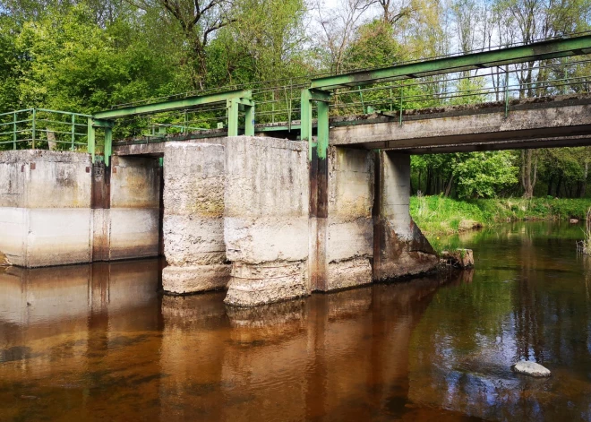 Sākti remontdarbi Daugavas–Misas kanāla ūdens ņemšanas būvē