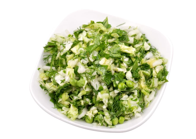 Pavisam zaļi un svaigi zaļie salāti