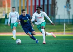 "Ogre United" spēles pēdējās minūtēs izrauj neizšķirtu pret "Audu"