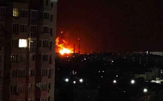 Tas ir otrais plašais gaisa trieciens Krievijas militārajiem un stratēģiskajiem objektiem anektētajā Krimā