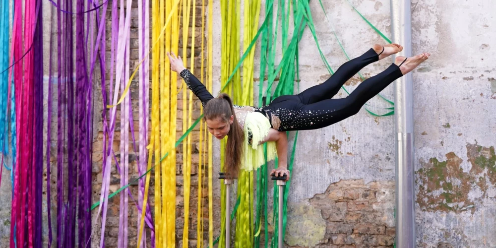 Pasaules cirka diena Rīgas cirkā.