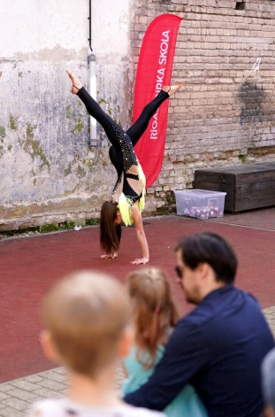 Pasaules cirka diena Rīgas cirkā.