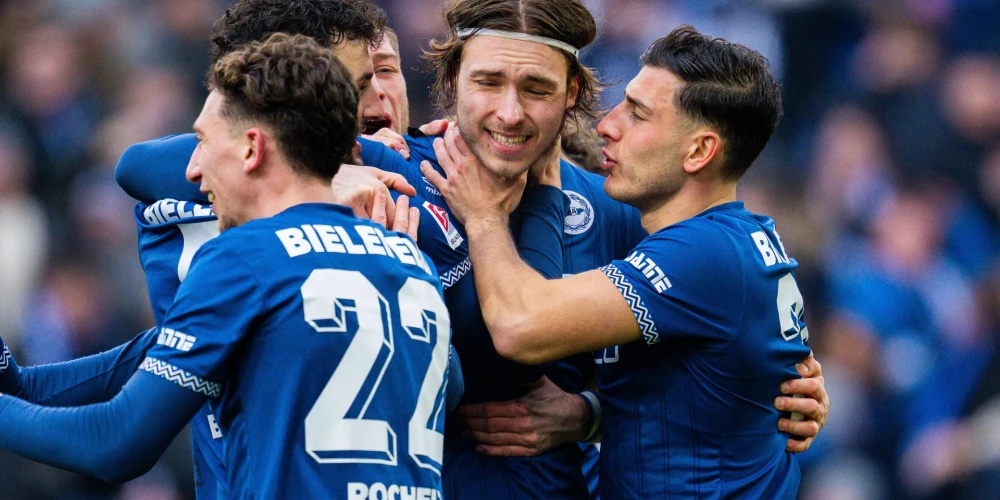 Uldriķis Vācijas otrās bundeslīgas mačā iesaistās otrajā puslaikā.