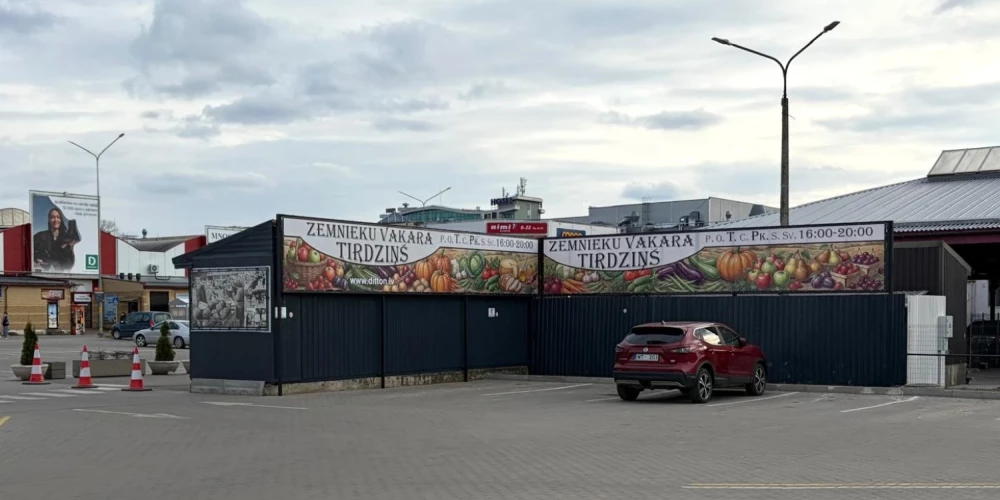 No 1. maija Augšdaugavas novada zemnieku produkciju vairs nevarēs iegādāties līdz šim ierastajā vakara tirdziņa placī, tagad tas būs “Ditton” tirdzniecības centra teritorijā.