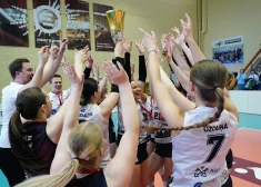 RVS/LU volejbolistes noslēdz sezonu ar bronzas medaļām