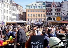 ФОТО: в Старой Риге прошел большой фестиваль с концертами, ярмаркой и уличной едой