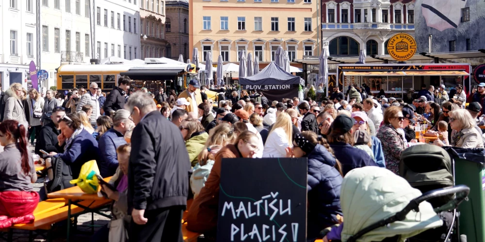 18 апреля в Старой Риге прошел большой городской праздник, который на целый день заполнил центр людьми, музыкой, едой и развлечениями.
