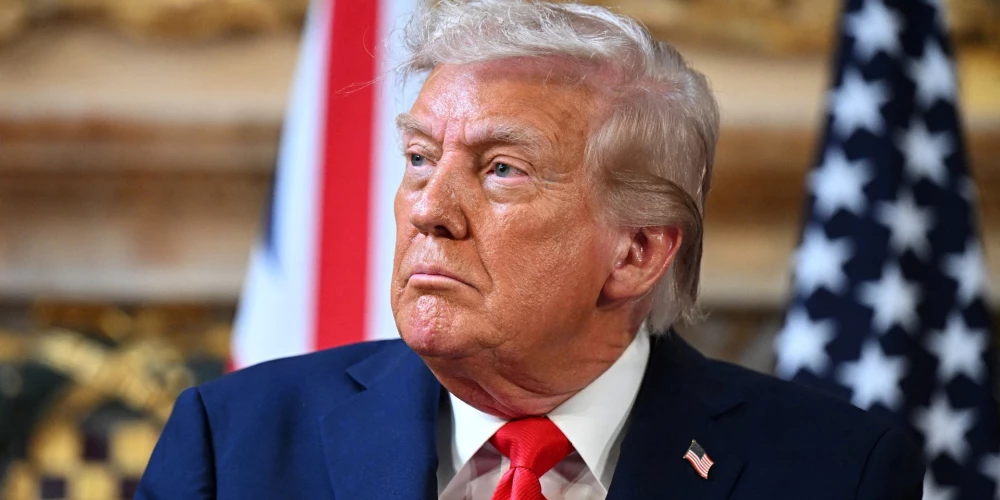 ASV prezidents Donalds Tramps.