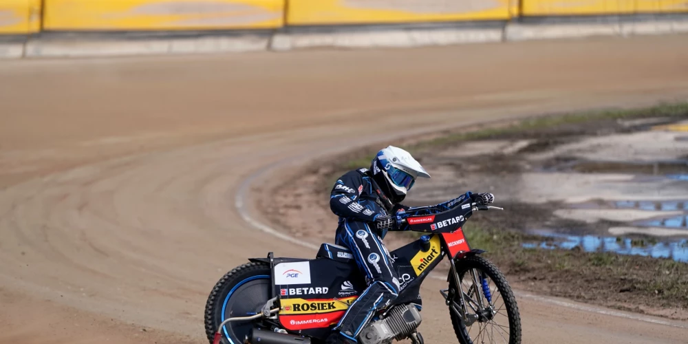 Latvijas spīdvejists Francis Gusts.