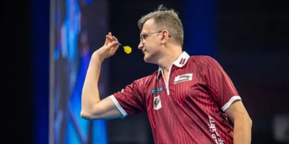 Latvijas sportists Valters Melderis otrajā kārtā piedzīvoja zaudējumu.