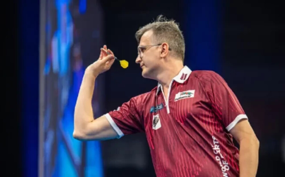 Melderis nepārvar Eiropas tūres posma šautriņu mešanā otro kārtu