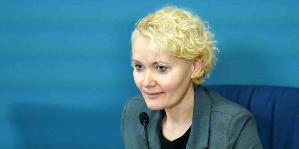 Пресс-секретарь Министерства иностранных дел Латвии Диана Эглите.