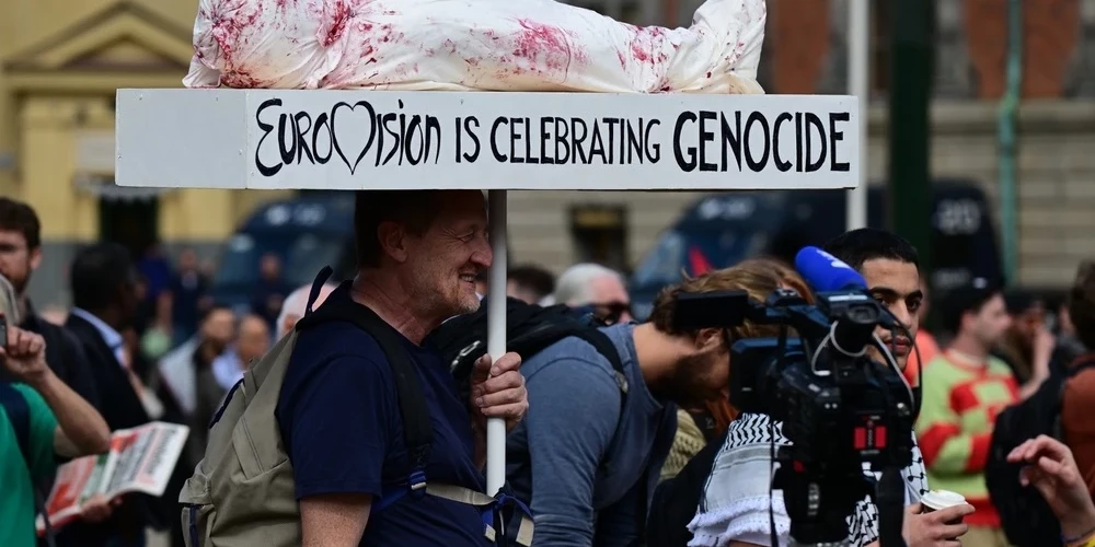 Против участия в "Евровидении" Израиля протестуют уже давно.