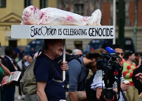 Против участия в "Евровидении" Израиля протестуют уже давно.