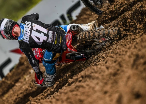 Latvijas motosportists Pauls Jonass. 