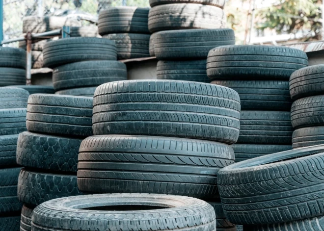 Talsu novadā iespējams bez maksas nodot nolietotās riepas