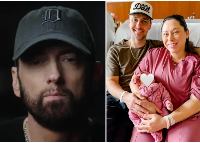 Eminemam jau otrs mazbērns! Adoptētā meita sagaida savu pirmdzimto un atklāj neparasto vārdu