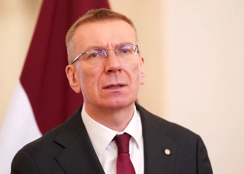 Latvijas prezidents Edgars Rinkēvičs. 