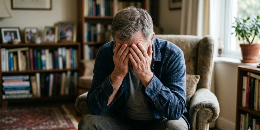 Деменция не выбирает — она может коснуться любого и в любом возрасте, говорит супруга мужчины.