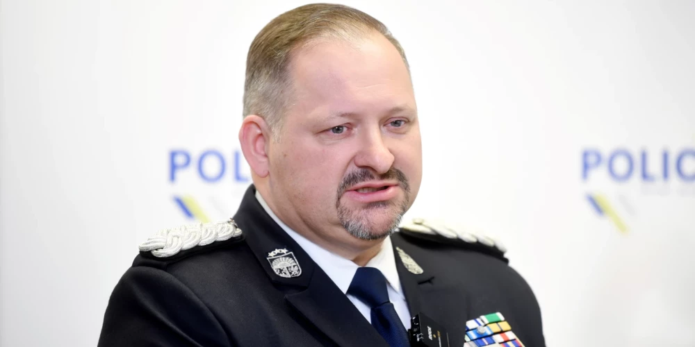 Начальник Государственной полиции Арманд Рукс.