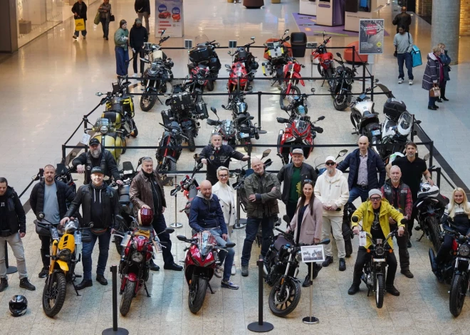 Izstādes "Gada motocikls 2026" atklāšana.