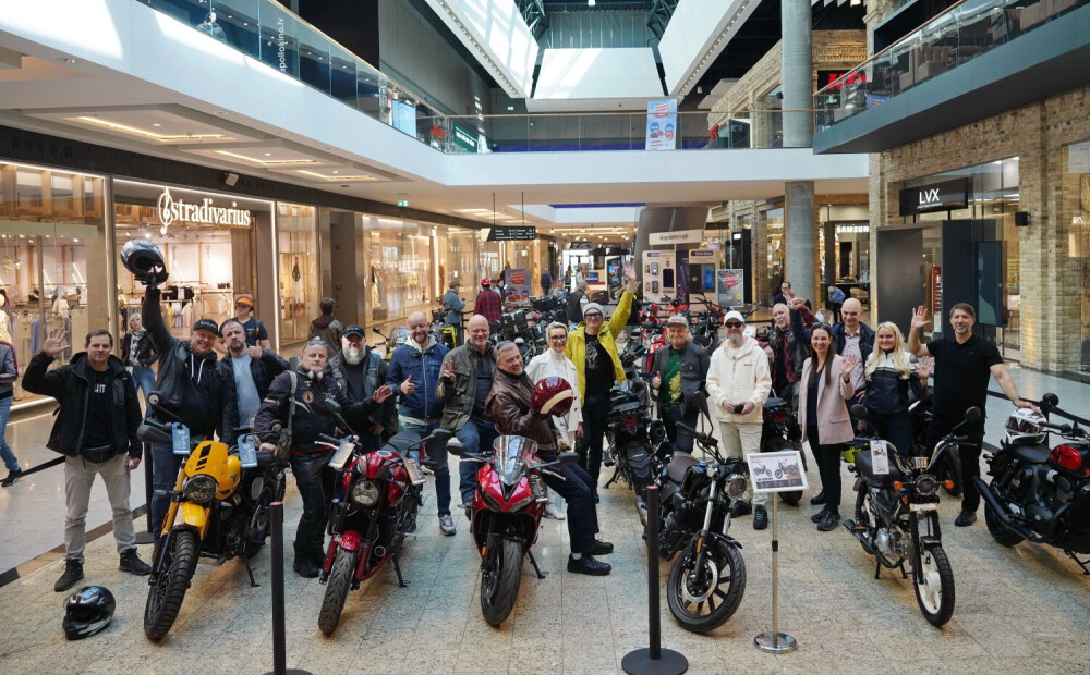 Svētki motobraucējiem! Rīgā atklāta izstāde 