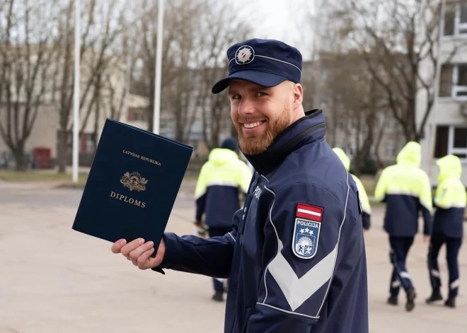 Olimpietis Kristers Aparjods kļuvis par policistu