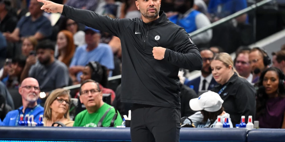 "Nets" pēc 20 uzvaru sezonas pagarina vienošanos ar galveno treneri Fernandesu.