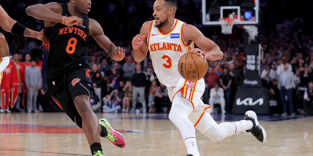 Sīdžejs Makolums (ar bumbu) kļuva par spēles varoni.