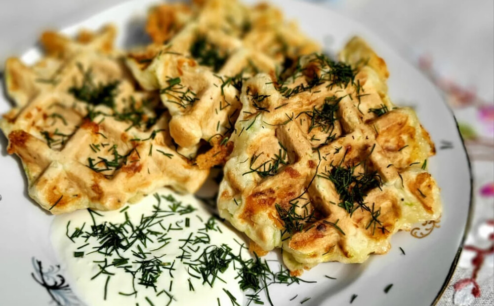 Irēna Putniņa: vafeles var pagatavot no jebkā! Recepte: gardās kabaču vafeles ar sieru